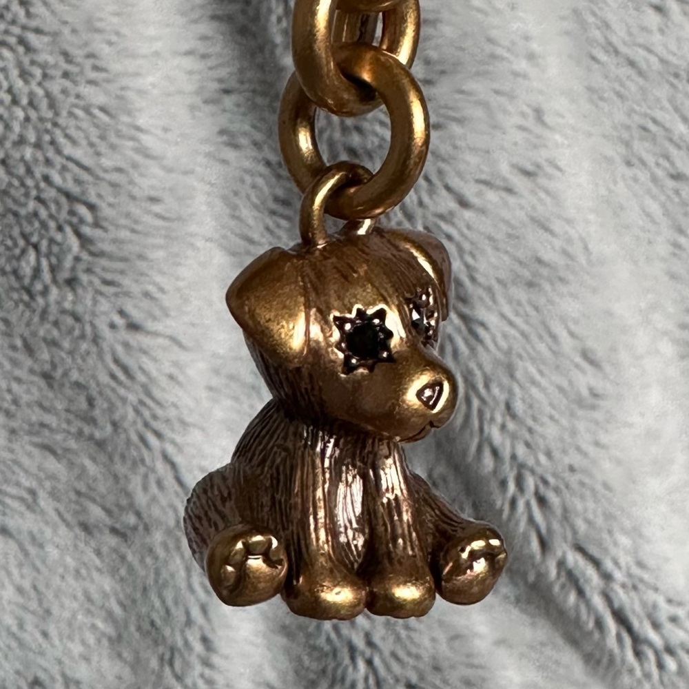 Coach Creatures Puppy Bag Charm Keychain NWT - Picture 2 of 11
